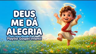 Deus Me Dá Alegria: Playlist Infantil Gospel 🌈✨ BIBLIATOON