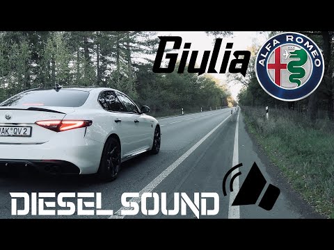 ALFA ROMEO GIULIA RAGAZZON DIESEL SOUND ||| GOOD SOUND !