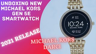 UNBOXING MICHAEL KORS DARCI GEN 5 E smartwatch Michael Kors Generation 5 SMARTWATCH