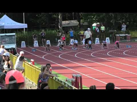 100m kobiet bieg 2 - Poznań 20200807