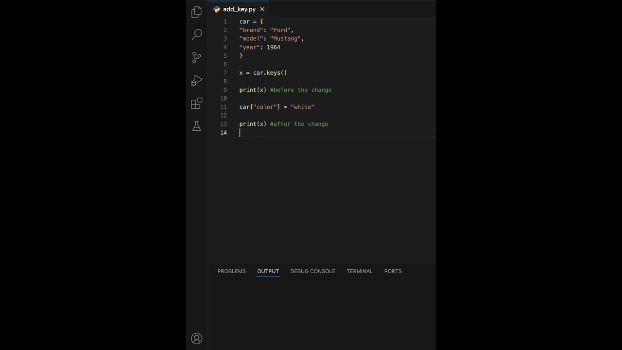 Python Trick: Dynamic Dictionary Keys Update! 🚗✨  | Dictionary | 2025 | Python | Learning | Keys