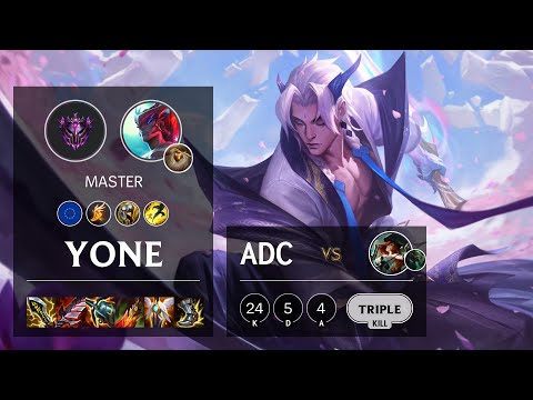 Yone ADC vs Miss Fortune - EUW Master Patch 10.25b