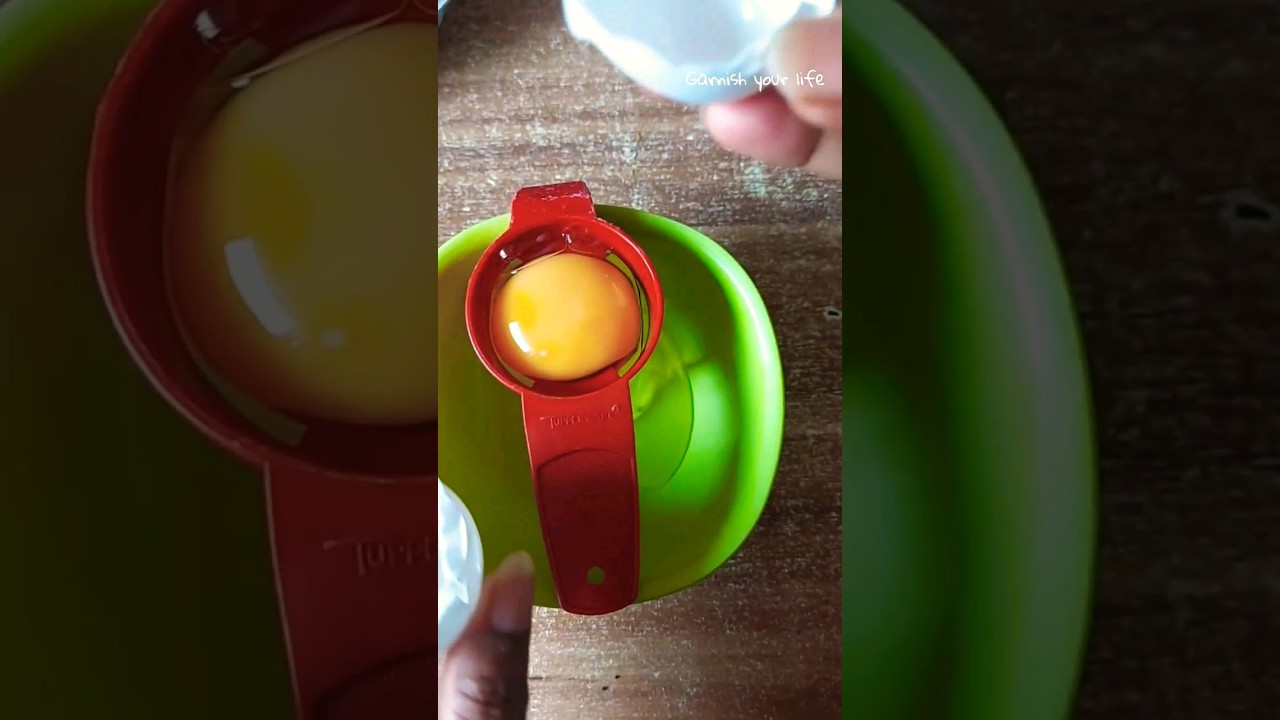 egg seperator from Tupperware #shortsvideo