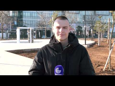 Rujna zora/Formiranje zelene oaze ispred zgrade Rektorata Univerziteta Crne Gore mr Nevena Mašanović