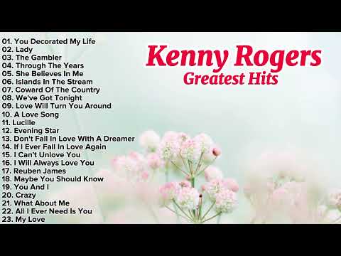 Kenny Rogers Greatest Hits | The Best of Kenny Rogers Nonstop