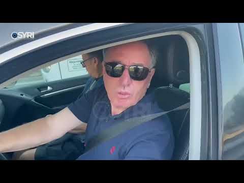 Radhë kilometrike në Rrugën e Kombit, trafiku pranë urës së Kukësit