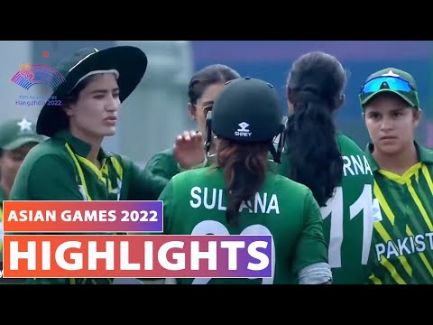 Bangladesh vs Pakistan | Women’s Cricket | Highlights | Hangzhou 2022 Asian Games