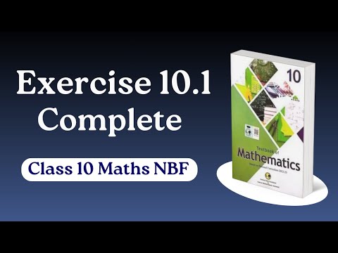 Class 10 Math Chapter 10 Exercise 10.1 New Book NBF - Ex 10.1 Class 10 math - FBISE