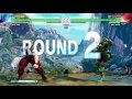 STREET FIGHTER V 2nd Match In Nash Set Time Out