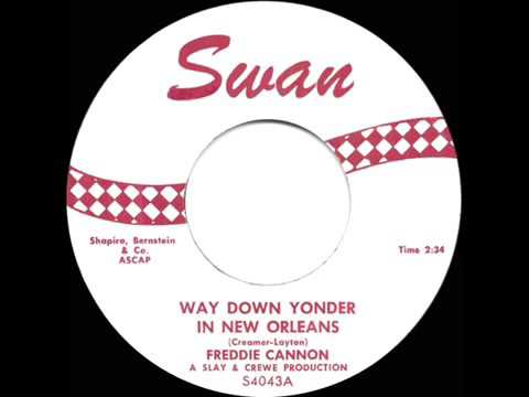 1960 HITS ARCHIVE  Way Down Yonder In New Orleans   Freddy Cannon