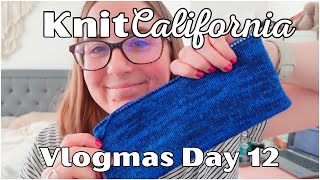 Oslo Hat Progress & Mini Podcast Episode - Knit California Vlogmas Day 12