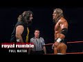 FULL MATCH Triple H Vs Cactus Jack WWE Title Street Fight Royal Rumble 2000