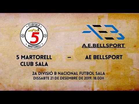 5 Martorell Club Sala - AE Bellsport (2a Div.B Nacional FS - G3)
