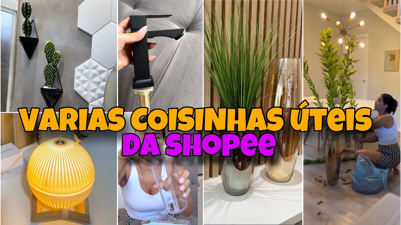 COMPRINHAS PARA CASA NA SHOPEE - DECORAÇÃO E MAIS | LIDY ALMEIDA