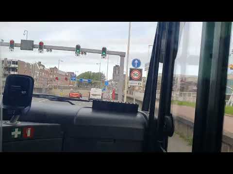 RET lijn 44 Zuidplein - Rotterdam Centraal marathon route 2024 versnelt in de 1505