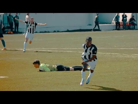 Prinz Tjiueza Hatrick for Liria FC In Kosovo 🔥