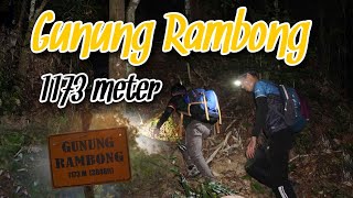 HIKING Ep 1 | GUNUNG RAMBONG - Full Video