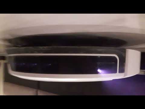 Deebot DE55, проверка датчиков стены и преград...