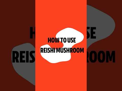 Unlock the Healing Power of #Reishi #Mushroom! 🔥🍄 #functionalmushrooms #menshealth #womenshealth