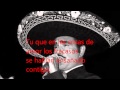 Tan Facil Que Hubiera Sido (con letra) - Vicente Fernandez