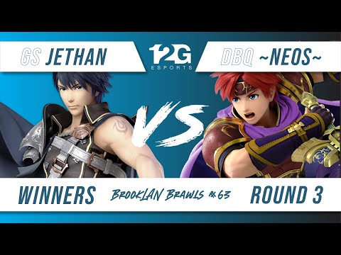 BrookLAN Brawls 63 - GS | Jethan (Chrom) v. DBQ | ~NEOS~ (Roy) - Winners Round 3