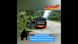 Download lagu BAKU TEMBAK PASUKAN BRIMOB VS KKB/OPM DI PAPUA mp3