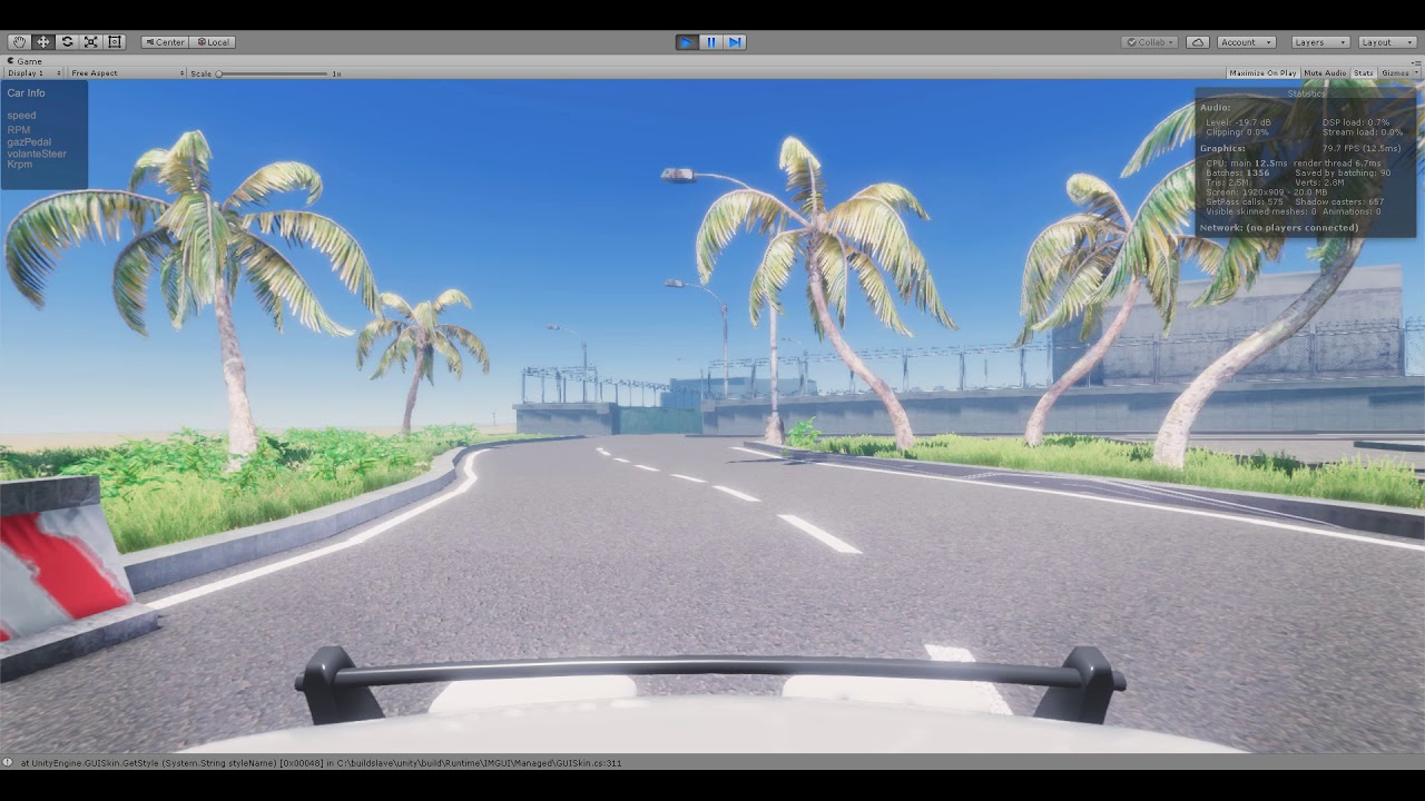 Unity Engine : Car audio upgraded