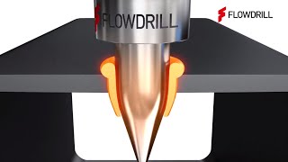 Flowdrill standard - friction drill with collar surface finish