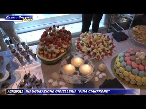 Agropoli inaugurazione gioielleria Pina Cianfrone