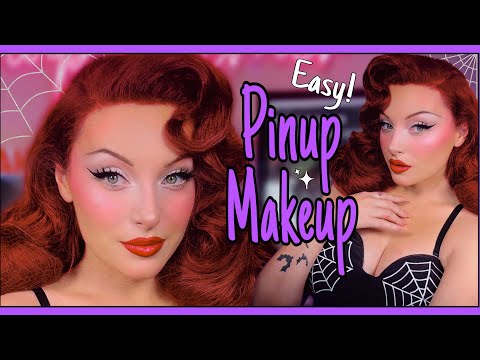 Pinup Makeup Tutorial | Komplettes Drogerie-Makeup