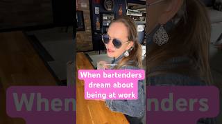 This is what my bartending dreams/nightmares are like😅 #serviceindustry #workdreams #bartender