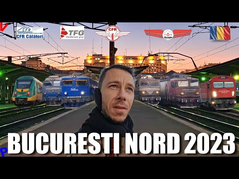 Ultimele trenul la Gara de Nord Bucurest | Decembrie 2023