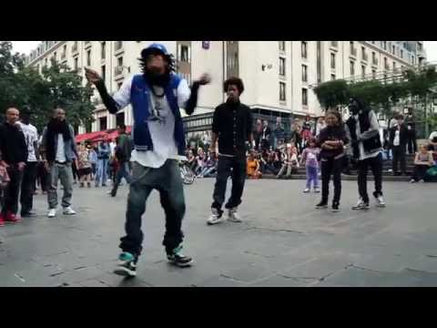 STREET BATTLE Les Twins VS  Bones The Machine+Pee Fly VS  Laura+Boubou   YAK FILMS