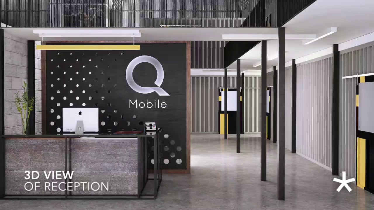 Q Mobile Warehouse Architecture Design and Construction
