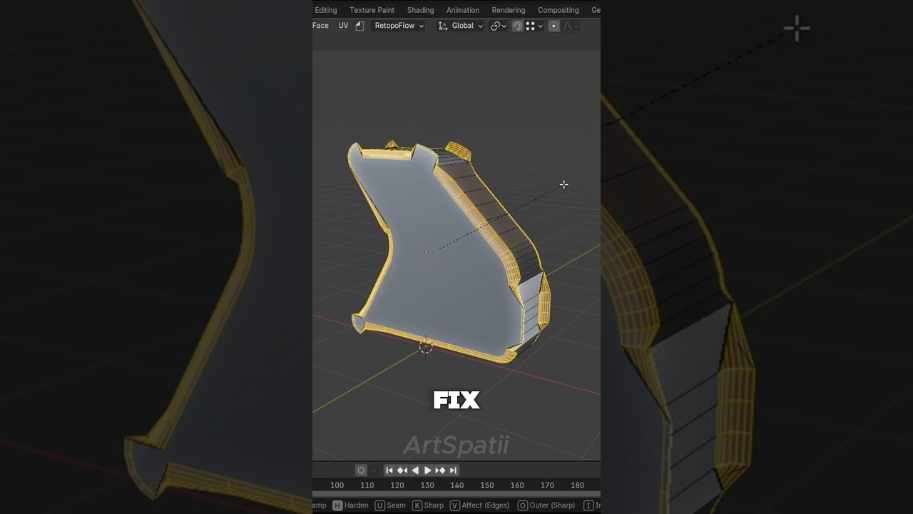 Flip Normals in Blender | Blender Basics