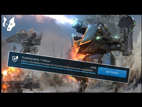 This Pilot Skill Gives Falcon INSANE HP Buff | The Toughest Robot In The Game | War Robots