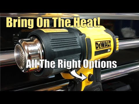 DEWALT 20-Volt Heat Gun DCE530 Vs Milwaukee M18 Compact Heat Gun