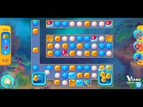 Fishdom. 9139 level no boosters and diamonds. 25 moves