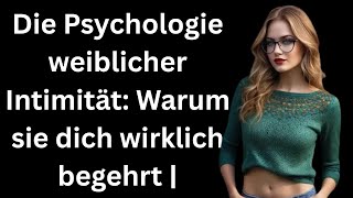 Die Psychologie weiblicher Intimität: Warum sie dich wirklich begehrt | Uplifted Aspiration 