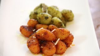 Delicious Crispy Gnocchi Two Ways | SAM THE COOKING GYT