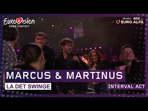Marcus & Martinus - La Det Swinge | Live at Melodi Grand Prix 2025