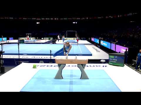 VERNIAIEV Oleg (UKR)_2023 Artistic Worlds, Antwerp (BEL)_Qualifications_Pommel Horse