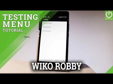 WIKO Robby Testing Menu / Android Specification / Battery Info