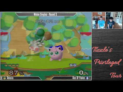 Tizzle's Priviliged Tour (Singles) - Ace Of Flakes (Jigglypuff) Vs. Adonis (Ice Climbers)