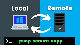 How to Copy Files From Local PC to Remote Server or From Remote Server to Local PC Using pscp