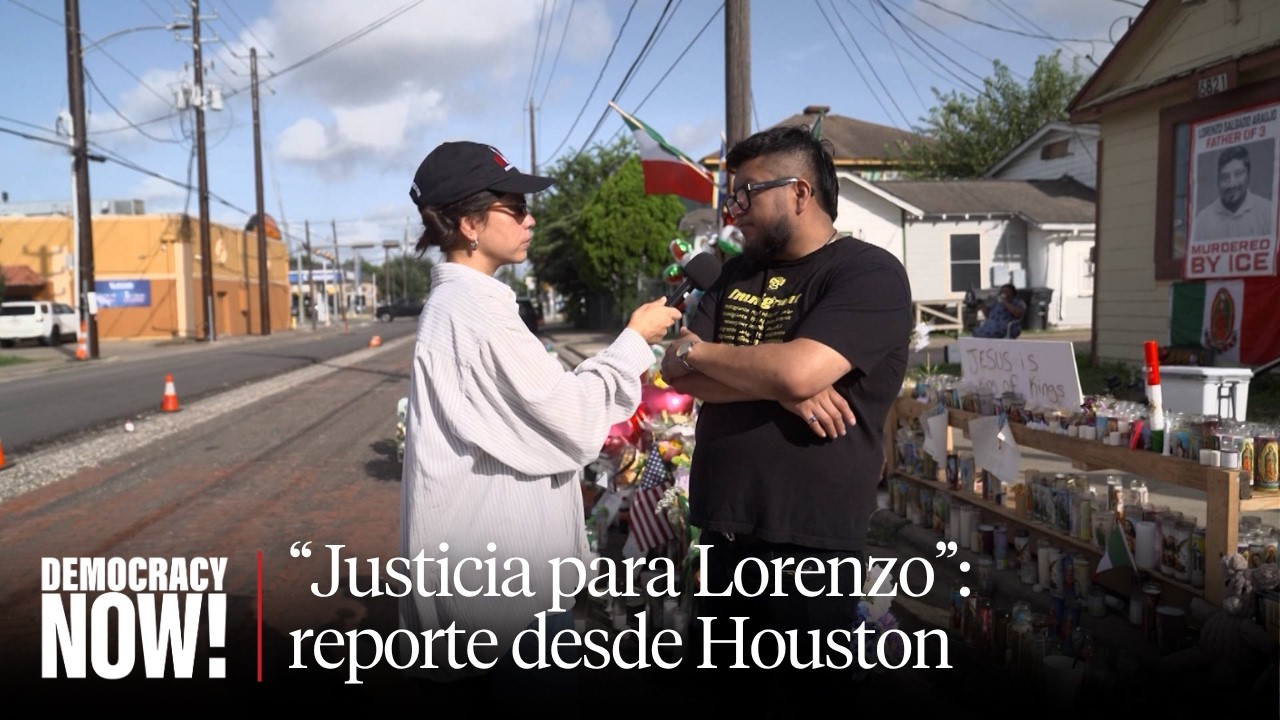 La comunidad de Houston exige justicia por el homicidio de Lorenzo Salgado Araujo a manos del ICE