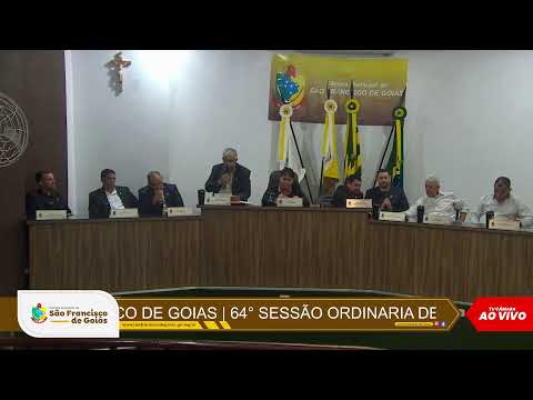 64ª SESSÃO ORDINÁRIA DE 2026 - SÃO FRANCISCO DE GOIÁS