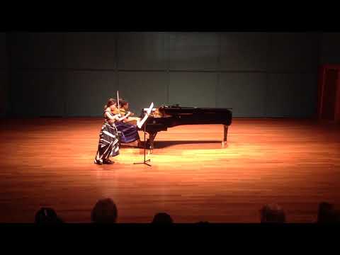 Violin Sonata in A minor 1st movement Ethel Smyth performed by Samantha Ege and Er-Gene Kahng