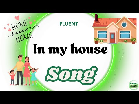 🏡🎶 In My House | Rooms & Home Vocabulary Song for Kids | ESL & Preschool Sing-Along