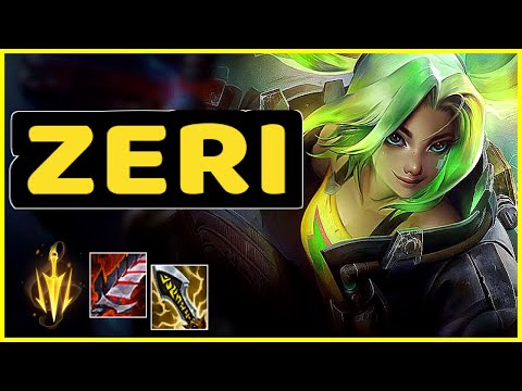 ZERI VS SENNA ADC GAMEPLAY CHALLENGER I